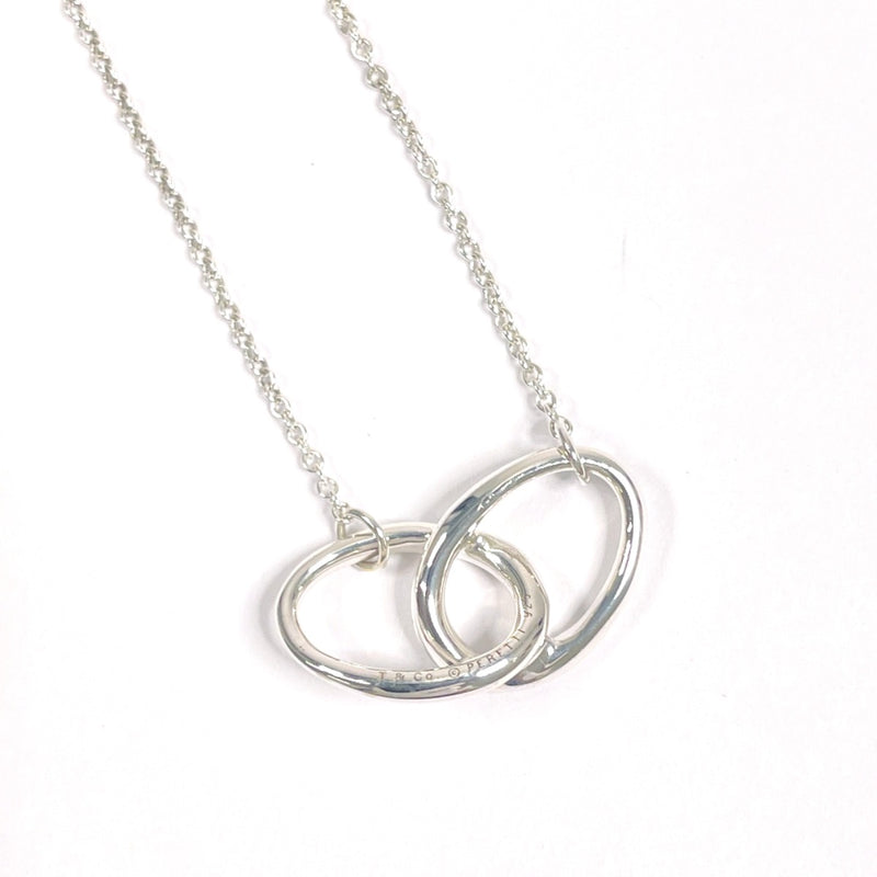 TIFFANY&Co. Necklace Double loop Elsa Peretti Silver925 Silver Women Used