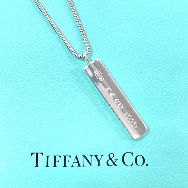 TIFFANY&Co. Necklace 1837 Bar Pendant Silver925 Silver unisex Used