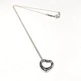 TIFFANY&Co. Necklace Open heart Elsa Peretti Silver925 Silver Women Used