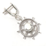 TIFFANY&Co. key ring compass Silver925 Silver unisex Second hand
