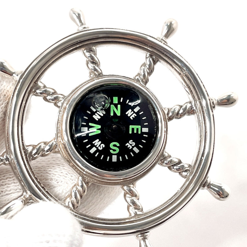 【希少 廃番】TIFFANY & Co. コンパス キーホルダー SV925 TIFFANY&Co. key ring compass Silver925 Silver unisex Second hand