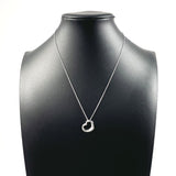 TIFFANY&Co. Necklace Open heart Elsa Peretti Silver925 Silver Women Second hand