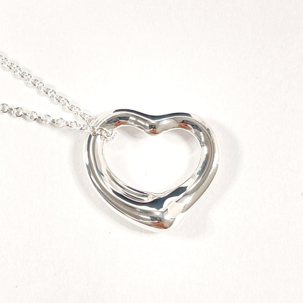 TIFFANY&Co. Necklace Open heart Elsa Peretti Silver925 Silver Women Used