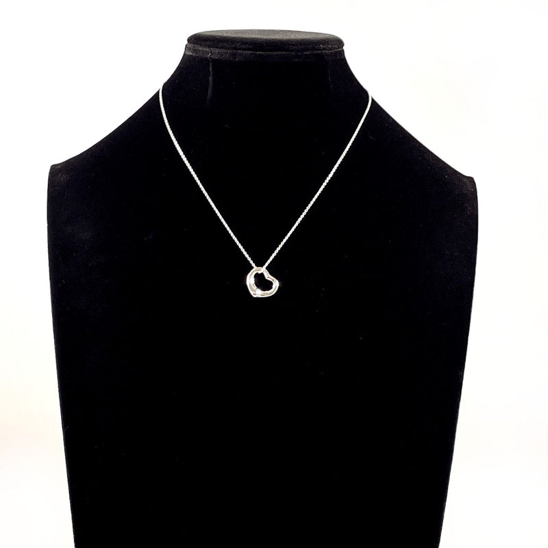 TIFFANY&Co. Necklace Open heart Elsa Peretti Silver925 Silver Women Second hand