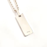 GUCCI Necklace plate Silver925 Silver unisex Second hand