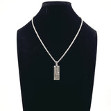 GUCCI Necklace plate Silver925 Silver unisex Second hand
