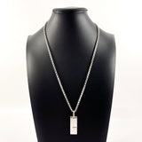 GUCCI Necklace plate Silver925 Silver unisex Second hand