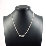 TIFFANY&Co. Necklace Infinity Silver925 Silver Women Used