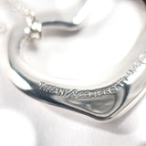 TIFFANY&Co. Necklace Open heart Elsa Peretti Silver925 Silver Women Second hand