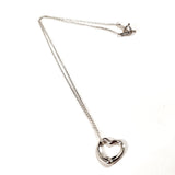 TIFFANY&Co. Necklace Open heart Elsa Peretti Silver925 Silver Women Used