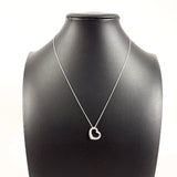TIFFANY&Co. Necklace Open heart Elsa Peretti Silver925 Silver Women Second hand