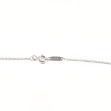 TIFFANY&Co. Necklace Fold heart Silver925 Silver Women Second hand