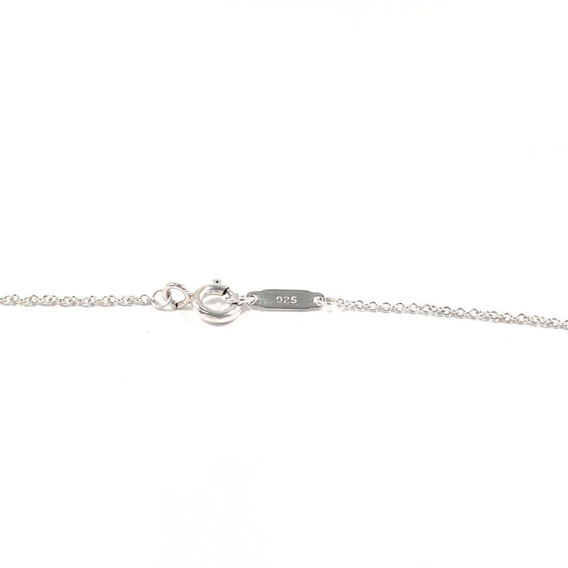TIFFANY&Co. Necklace Fold heart Silver925 Silver Women Second hand