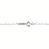 TIFFANY&Co. Necklace Fold heart Silver925 Silver Women Second hand