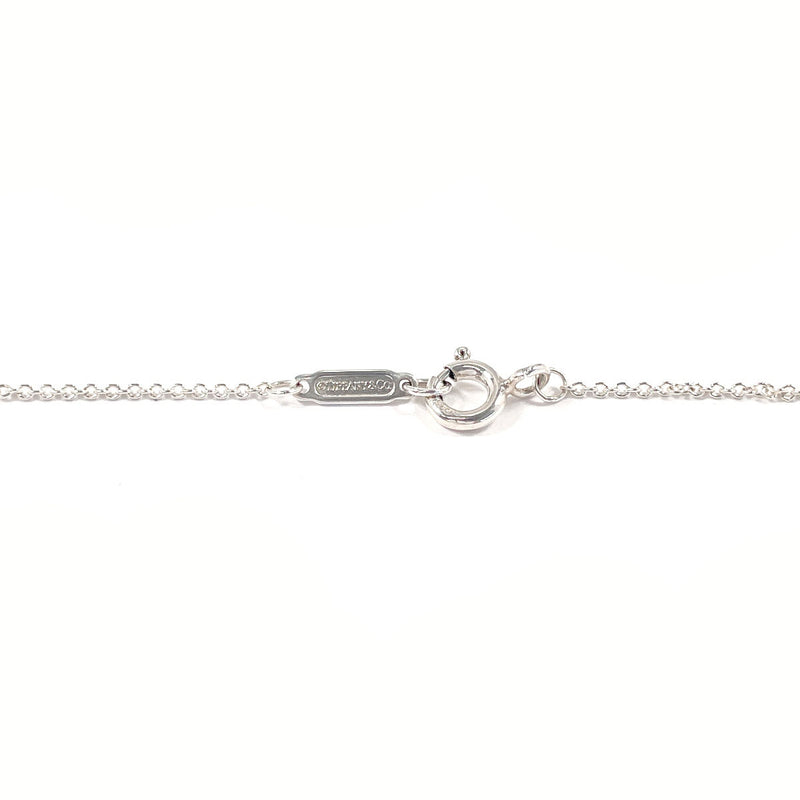 TIFFANY&Co. Necklace Fold heart Silver925 Silver Women Second hand