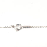 TIFFANY&Co. Necklace Fold heart Silver925 Silver Women Used