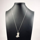 GUCCI Necklace Guccioli Oliver Pug Silver925 Silver Women Used