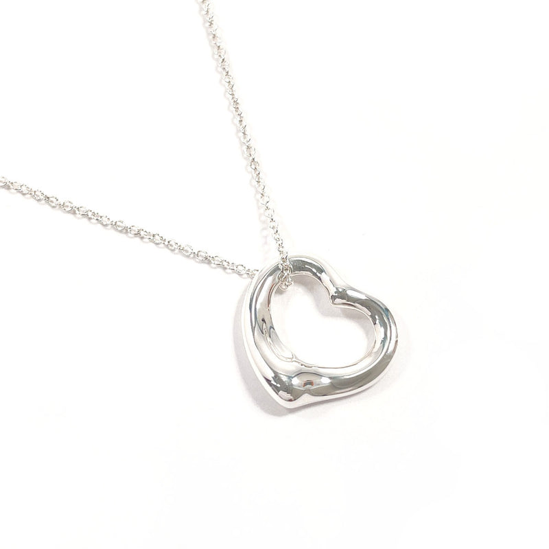 TIFFANY&Co. Necklace Open heart Elsa Peretti Silver925 Silver Women Second hand