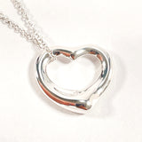 TIFFANY&Co. Necklace Open heart Elsa Peretti Silver925 Silver Women Second hand