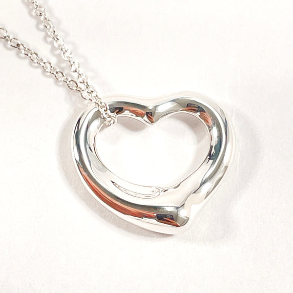 TIFFANY&Co. Necklace Open heart Elsa Peretti Silver925 Silver Women Used