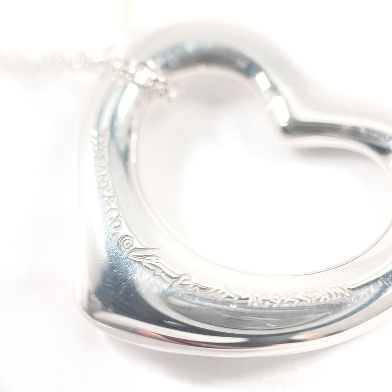 TIFFANY&Co. Necklace Open heart Elsa Peretti Silver925 Silver Women Second hand