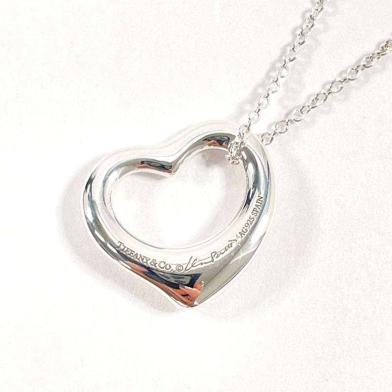 TIFFANY&Co. Necklace Open heart Elsa Peretti Silver925 Silver Women Second hand