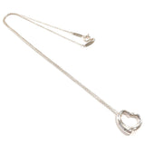 TIFFANY&Co. Necklace Open heart Elsa Peretti Silver925 Silver Women Second hand