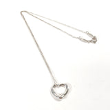 TIFFANY&Co. Necklace Open heart Elsa Peretti Silver925 Silver Women Used