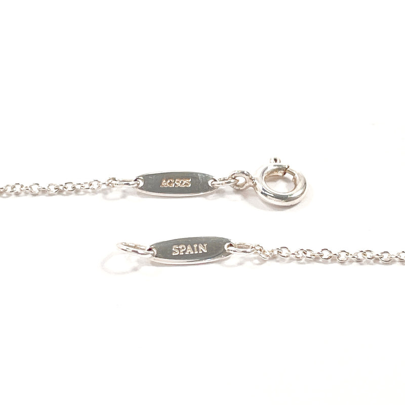 TIFFANY&Co. Necklace Open heart Elsa Peretti Silver925 Silver Women Second hand