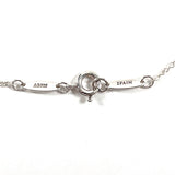 TIFFANY&Co. Necklace Open heart Elsa Peretti Silver925 Silver Women Used