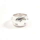 CHANEL Ring logo Silver925 #13.5(JP Size) Silver Women Used