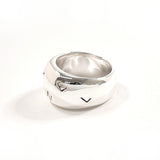 CHANEL Ring logo Silver925 #13.5(JP Size) Silver Women Used