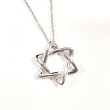 TIFFANY&Co. Necklace Star of david Elsa Peretti Silver925 Silver Women Used