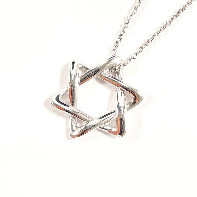 TIFFANY&Co. Necklace Star of david Elsa Peretti Silver925 Silver Women Used