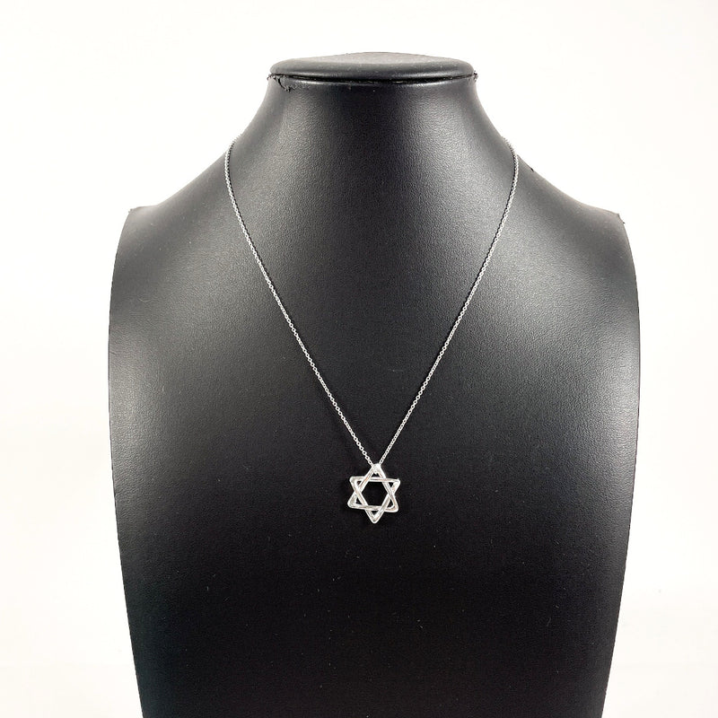 TIFFANY&Co. Necklace Star of david Elsa Peretti Silver925 Silver Women Used