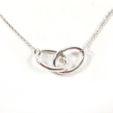 TIFFANY&Co. Necklace Double loop Elsa Peretti Silver925 Silver Women Used