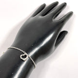 TIFFANY&Co. bracelet Open heart Elsa Peretti Silver925 Silver Women Used