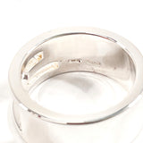 GUCCI Ring Branded Cutout G Silver925 #8.5(JP Size) Silver Women Used