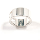 GUCCI Ring Branded Cutout G Silver925 #US 4 3/4 Silver Women Second hand