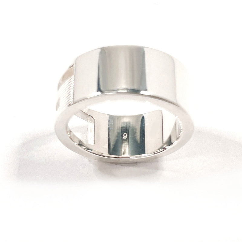 GUCCI Ring Branded Cutout G Silver925 #US 4 3/4 Silver Women Second hand