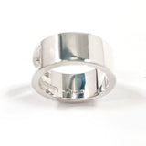 GUCCI Ring Branded Cutout G Silver925 #US 4 3/4 Silver Women Second hand