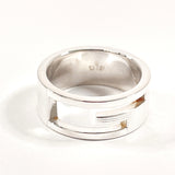 GUCCI Ring Branded Cutout G Silver925 #US 6 Silver Women Second hand