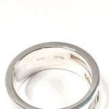 GUCCI Ring Branded Cutout G Silver925 #US 6 Silver Women Second hand