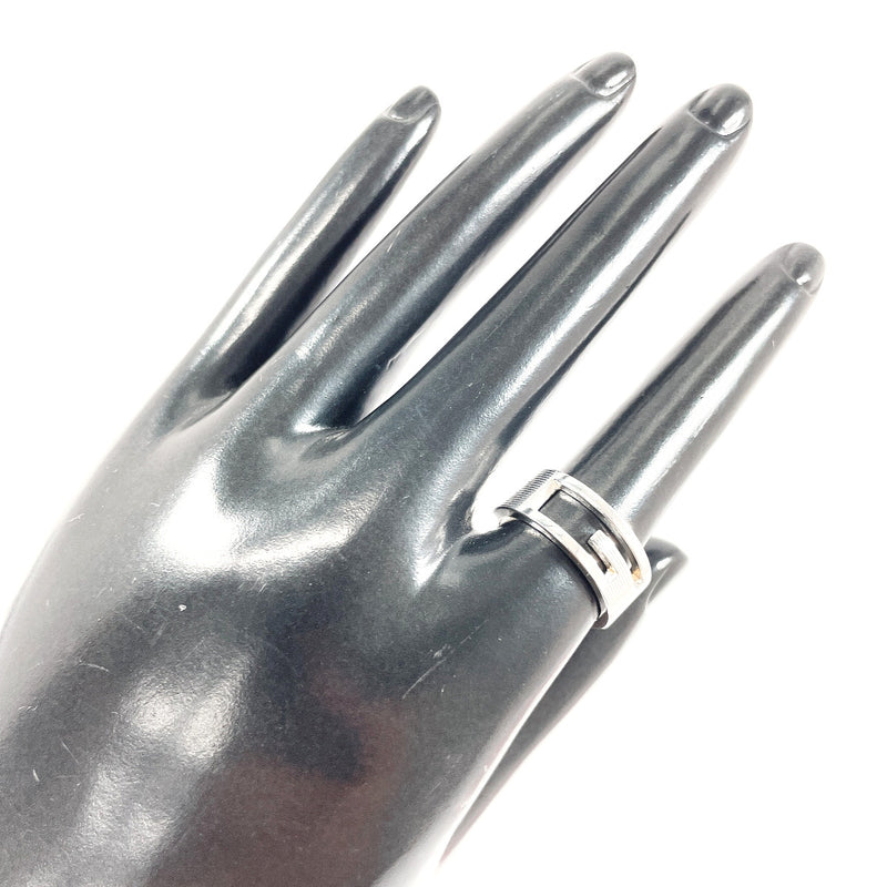 GUCCI Ring Branded Cutout G Silver925 #US 6 Silver Women Second hand