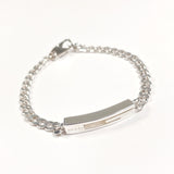 GUCCI bracelet Cutout G Silver925 Silver Women Used