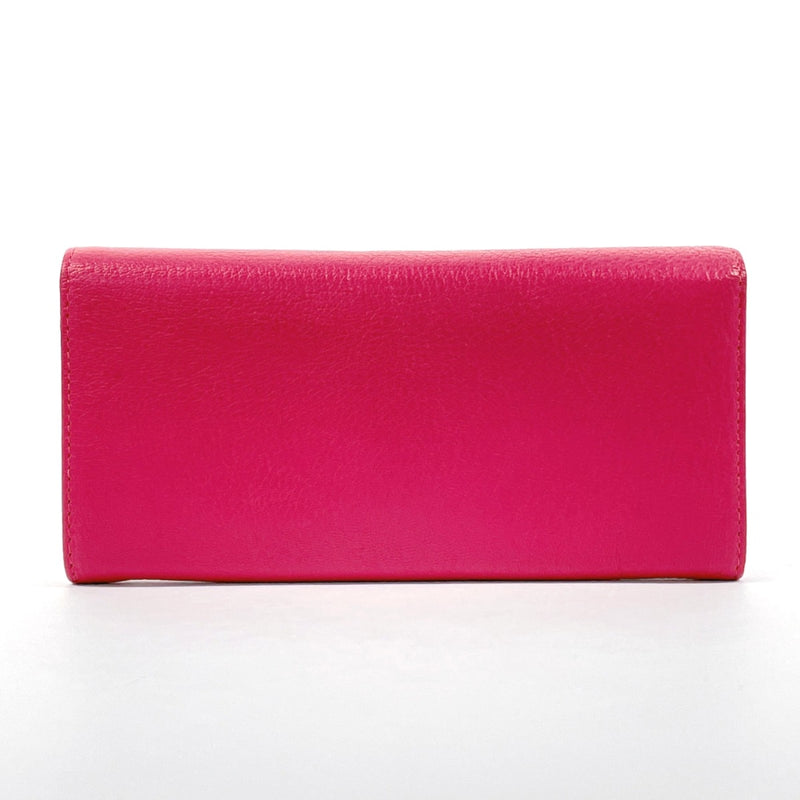 MIU MIU purse leather pink Women Used