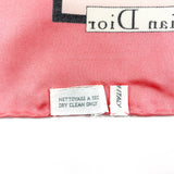 Christian Dior scarf silk pink Women Used