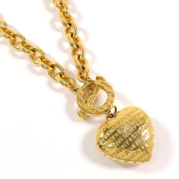Givenchy Necklace Heart Chain metal gold Women Used