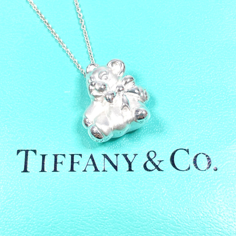 TIFFANY&Co. Necklace Teddy bear Silver925 Silver Women Used