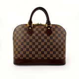 LOUIS VUITTON Handbag N51131 Alma Damier Brown Women Used